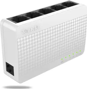 Switch Unmanaged, 5x10/100TX, ext. PSU, mini stolni