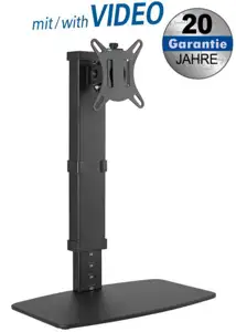 Transmedia Desk Stand for Flat Screens