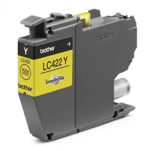 Brother LC422Y - yellow - original - ink cartridge