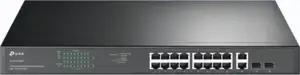 TP-Link JetStream TL-SG1218MP - V1 - switch - 18 ports - rack-mountable