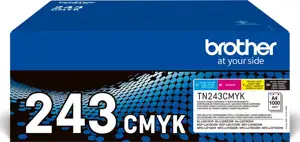 Brother TN242CMY Value Pack - 3-pack - yellow, cyan, magenta - original - toner cartridge