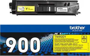 Brother TN900y - yellow - original - toner cartridge