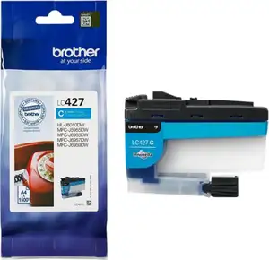 Brother LC427C - cyan - original - ink cartridge