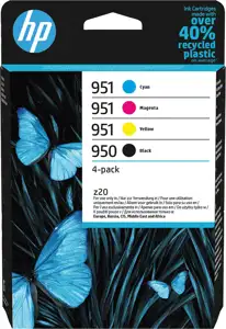 HP 950/951 - 4-pack - black, yellow, cyan, magenta - original - ink cartridge