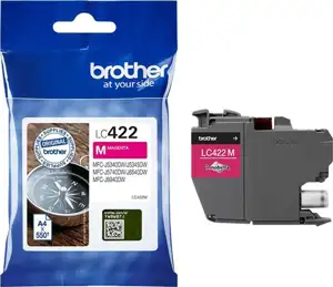 Brother LC422M - magenta - original - ink cartridge