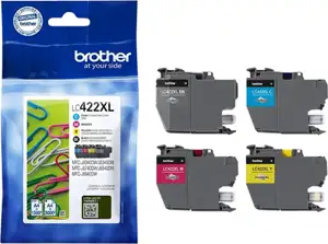 Brother LC422XL - 4-pack - black, yellow, cyan, magenta - original - ink cartridge