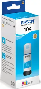 Epson EcoTank 104 - cyan - original - ink tank
