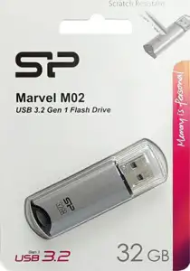 SP USB 3.0 FLASH DRIVE MARVEL M02 32GB SILVER