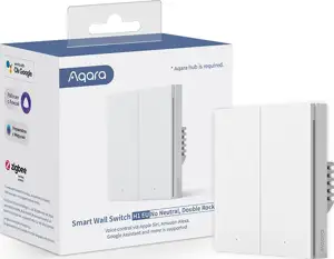 Aqara smart double wall switch AK072EUW01 without neutral conductor