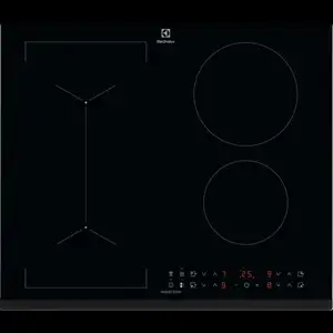 Ugradbena ploča ELECTROLUX LIV63431BK, indukcijska, 60 cm, 4 zone, Bridge, staklokeramika, crna