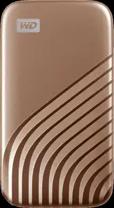 WD My Passport SSD 2TB, USB-C 3.2 gold