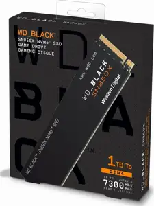 WD 1TB SSD BLACK SN850X M.2 NVMe x4 Gen4 