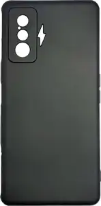 MM TPU POCO F4 GT SILICONE MIKRO BLACK