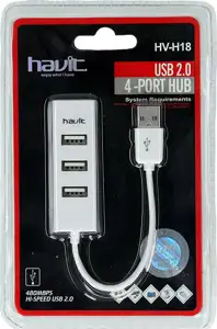 HAVIT USB 2.0 4 Port Hub H18