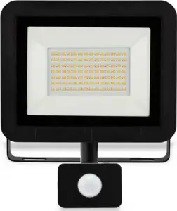 ASALITE LED spotlight 50W 4500K, 4000Lm + sensor