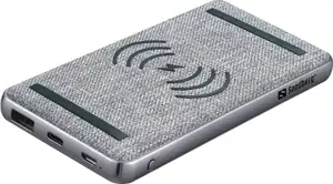 Sandberg Powerbank 10000 mAh PD 20W + QI Wireless portable battery