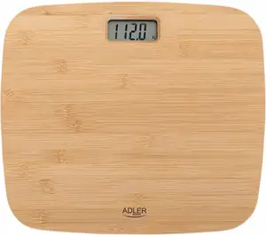 Adler personal scale bamboo AD8173