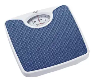 Adler mechanical personal scale blue