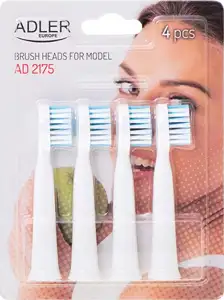 Adler replacement toothbrushes 4pcs AD2175.1