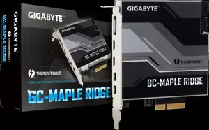 Gigabyte GC-MAPLE RIDGE interface cards/adapter Internal DisplayPort, Mini DisplayPort, Thunderbolt 4, USB 3.2 Gen 2 (3.1 Gen 2)