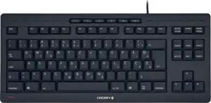 Cherry Stream TKL tiha tipkovnica, crna, HR layout