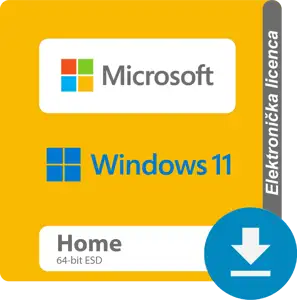 Microsoft Windows 11 Home 64-bit ESD elektronička licenca