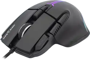 WHITE SHARK RGB gaming miš GM-9006 MARROK crni 12.000dpi