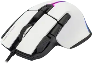 WHITE SHARK RGB gaming miš GM-9006 MARROK bijeli 12.000dpi