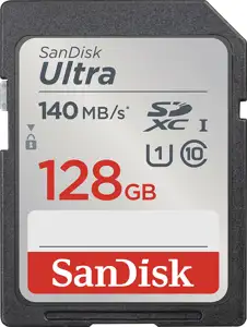 Memorijska kartica SANDISK, SDXC, 128 GB, SDSDUNB-128G-GN6IN, A2 class 10 V30 UHS-I U3
