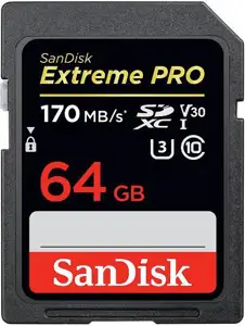 Memorijska kartica SANDISK, Extreme Pro SDXC, 64 GB, SDSDXXU-064G-GN4IN, class 10 V30 UHS-I U3