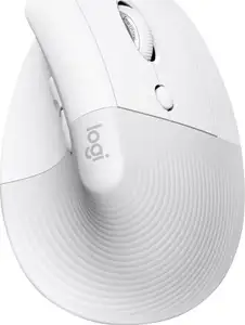 Miš LOGITECH Lift za Mac, ergonomski, bežični, USB, bijeli