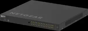 Netgear AV Line M4250-26G4XF-PoE+ 24x GB-LAN PoE+ / 2x GB-LAN / 4x SFP+ / Rack / PoE+ (480 W)