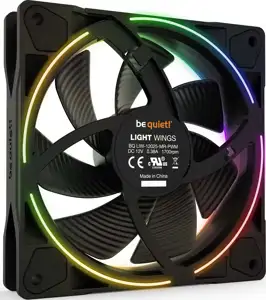 120mm be quiet! LIGHT WINGS 120mm PWM high-speed ARGB Triple-Pack
