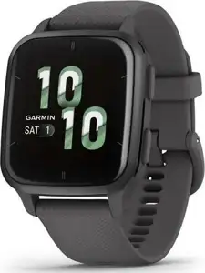 Sportski sat GARMIN Venu Sq 2, HR, GPS, pametne obavjesti, tamnosivi