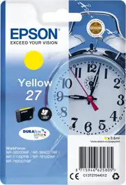 Epson 27 - yellow - original - ink cartridge