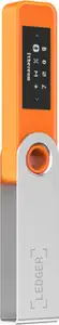 Ledger Nano S Plus Crypto Hardware Wallet, USB-C, Btc orange
