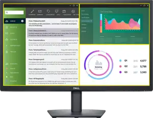 Monitor DELL E-series E2423H 24in, 1920x1080, FHD, Antiglare, 16:9, 3000:1, 250 cd/m2, 8ms/5ms, 178/178, DP, VGA, Tilt, 3Y
