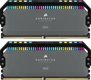 Memorija CORSAIR Dominator Platinum RGB - DDR5 - kit - 32 GB: 2 x 16 GB - DIMM 288-pin - 5200 MHz / PC5-41600