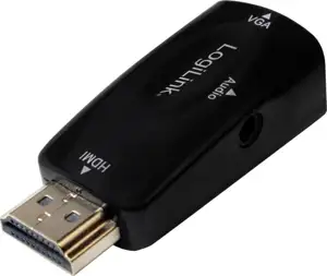 LogiLink - video converter - black