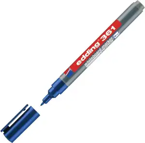 Marker za bijelu ploču 1mm Edding 361 plavi