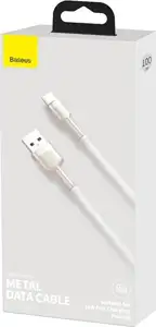 Cable BASEUS Cafule Metal Type-A/Type-C, 11V/6A / 66W / FC / 2m (black)