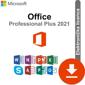 Microsoft Office 2021 Professional Plus ESD elektronička licenca