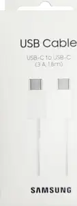 SAMSUNG DATA KABEL DX310JWE Type C-Type C 3A,1.8m, Bijeli