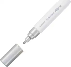 Marker 2mm Pintor Pilot SW-PT-M-S metalik srebrni