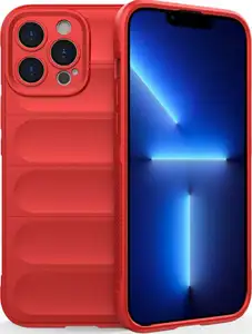 MM TPU IPHONE 13 6.1 HARD PROTECTION WAVES red