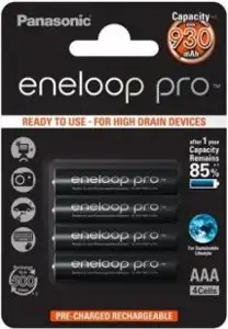 Baterija PANASONIC Eneloop PRO BK4HCDE4BE, tip AAA, punjive, 930 mAh, 4kom