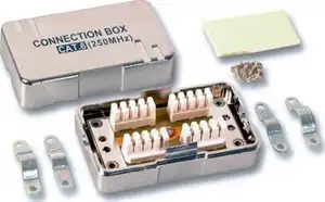 Spojna kutija, Cat.6 STP, LSA+ terminals, metalizirano PVC kućište