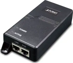 Planet Single Port Ultra POE Injector (60 Watts) End Span Mid Span