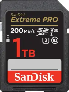 1TB SanDisk Extreme PRO SDXC 200MB/s