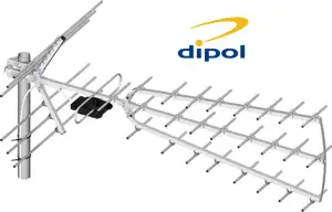 Zemaljska YAGI antena Triplex Dipol Tridigit MAX